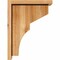Ekena Millwork Monterey Rough Sawn Corbel w/Backplate, Western Red Cedar, 6"W x 12"D x 16"H COR06X12X16MON01RWR - alternate 2